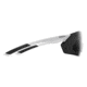 Smith Reverb PivLock Sunglasses, Matte White Frame, ChromaPop Black Lens, 2015216HT991C