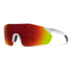 Smith Reverb PivLock Sunglasses, Matte White Frame, ChromaPop Red Mirror Lens, 2015216HT99X6