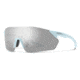 Smith Reverb Sunglasses, Powder Blue Frame, Chromapop Platinum Mirror Lens, 201521RCT99XB