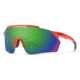 Smith Ruckus Sunglasses, Matte Red Rock Frame, Chromapop Green Mirror Lens, 2015220Z399X8
