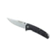 Smiths Rally Folding Knife, 3.4in, 420 Stainless Steel, Satin, Drop Point Blade, G10 Handle, Black, SP-50991