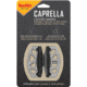 Smith's Sharpeners Caprella Two-Step Sharpener, 3in X 2.5in, Non-Slip Base, Crossed Carbide Blades And Triangular Ceramic Rods, Pre-Set Sharpening Angles, 420 SS Frame, 51106