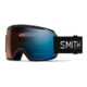 Smith Squad Snow Goggle, Black Frame, ChromaPop Pro Photochromic Blue Mirror Lens, M006682QJ994L