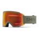 Smith Squad XL Snow Goggle, Fatigue Green Frame, ChromaPop Everyday Red Mirror Lens, M006753QM99MP