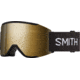 Smith Squad Mag Low Bridge Fit Googles, ChromaPop Sun Black Gold Mirror, Black, M007570JX99MN