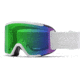 Smith Squad S Googles, ChromaPop Everyday Green Mirror , White Vapor, M0076433F99XP
