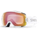 Smith Vice Goggle-White-Red Sol-X Mirror