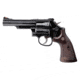 Smith &amp; Wesson 19 Revolver, .357 Magnum, 4.25in barrel, blued finish carbon steel frame, checkered walnut w/medallion grip, revolving chamber, fixed blade front, adjustable rear, 6 round magazine, SW-19-1-FRRMPG
