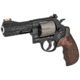 Smith &amp; Wesson 329PD Revolver, .44 Remington Magnum, 4in Barrel, N Frame, Adjustable, Black Frame, Wood Grip, 6 Round Cylinder, 163414