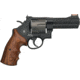 Smith &amp; Wesson 329PD Revolver, .44 Remington Magnum, 4in Barrel, N Frame, Adjustable, Black Frame, Wood Grip, 6 Round Cylinder, 163414