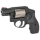 Smith &amp; Wesson 340PD Airlite No Lock Revolver, .357 Magnum/.38 Special, 1.87in Barrel, J Frame, Fixed, Black Frame, Rubber Grip, 5 Round Cylinder, 103061