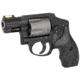 Smith &amp; Wesson 340PD Airlite Revolver, .357 Magnum/.38 Special, 1.87in Barrel, J Frame, Fixed, Black Frame, Rubber Grip, 5 Round Cylinder, 163062