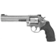 Smith &amp; Wesson 617 Revolver, .22 Long Rifle, 6in Barrel, L Frame, Adjustable, Stainless Frame, Rubber Grip, 10 Round Cylinder, 160578
