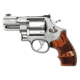 Smith &amp; Wesson 627 Revolver, .357 Magnum, 2.62in barrel, stainless steel frame, custom wood grip, revolving chamber, orange ramp front, adjustable rear, 8 round magazine, SW-627-4-FRRMPG