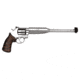 Smith &amp; Wesson 647 Revolver, .17 Hornady Magnum Rimfire, 12in barrel, stainless steel frame, wood target square butt grip, revolving chamber, black patridge front, adj. black rear, 6 round magazine, SW-647-2-FRRMPG