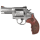 Smith &amp; Wesson 686 Deluxe Revolver, .357 Magnum/.38 Special, 3in Barrel, L Frame, Adjustable, Stainless Frame, Wood Grip, 7 Round Cylinder, 150713