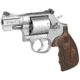 Smith &amp; Wesson 686 Performance Center Revolver, .357 Magnum/.38 Special, 2.5in Barrel, K Frame, Adjustable, Stainless Frame, Wood Grip, 7 Round Cylinder, 170346