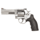Smith &amp; Wesson 686SSR Revolver, .357 Magnum, 4in barrel, stainless steel frame, custom engraved wood grip, revolving chamber, red ramp front, adjustable rear, 6 round magazine, SW-686SSR-1-FRRMPG