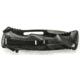 Smith &amp; Wesson Black Ops Mini M.A.G.I.C. Assisted Opening Folding Knife,2.5in Black Steel Tanto Blade,Black Aluminum Handle,Clam Package SWBLOP2SMTBCP
