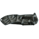 Smith &amp; Wesson Black Ops Mini M.A.G.I.C. Assisted Opening Liner Lock Folding Knife,2.5in Black Steel Partially Serrated Drop Point Blade,Grey Aluminum Handle,Clam Package SWBLOP3SMSCP