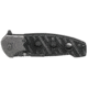 Smith &amp; Wesson Clip Fold Liner Lock Knife, 3.35in, 8Cr13MoV Steel Blade, 4.6in, G-10 Handle, 1100062