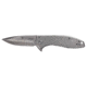 Smith &amp; Wesson Executive Platinum Folding Knife, 3in, Stainless Steel, Drop Point, Stainless Steel Handle, 1205009