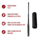 Smith & Wesson Heat Treated Collapsible Baton, SWBAT21H