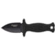 Smith &amp; Wesson HRT Boot/Neck Fixed Blade Knife w/Sheath, 2 in, Stainless Steel, Rubber Overmolded, Black, 1160815