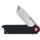 Smith and Wesson Knives Big Benji Folding Knife, 3.5in, 8Cr Stainless Steel, Tanto Plain Blade, Black Handle, 1193144