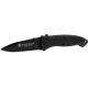Smith &amp; Wesson Large SWAT MAGIC Assisted Opening Folding Knife, 3.7 in, 4034 Steel, Drop Point Blade, Aluminum, Black Handle, SWATLB