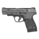 Smith &amp; Wesson M&amp;P Shield Plus Pistol, 9mm Luger, 4in barrel, black polymer frame, integrated polymer grip, recoil operated semi-automatic, fiber-optic front and rear, 13 round magazine, SW-MP SH Plus-7-FRRMPG