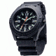 Smith &amp; Wesson Men's Soldier Tritium H3 Basic Round Black Face Watch - Rubber Strap SWW-12T-R SWW-12T-R