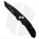 Smith &amp; Wesson Mini Extreme Ops Automatic Folding Knife, 2.50in, 440 Stainless Steel, Tanto Blade, Aluminum Black Handle, Black/Black, 6.125in, BHQ-1585