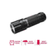 Smith &amp; Wesson Powertech Galaxy 9 LED Flashlight, Black body, 9 White LED, 110204
