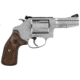 Smith &amp; Wesson Pro Series 60 Revolver, .357 Magnum/.38 Special, 3in Barrel, J Frame, Adjustable, Stainless Frame, Wood Grip, 5 Round Cylinder, 178013