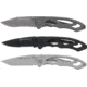 Smith &amp; Wesson CK400 3 Piece Folding Knife Combo, 2.2in, Stainless Steel, Folding Black, Stainless/Black Skeletonized Handle, 1189843