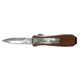 Smith &amp; Wesson S&amp;w Knife Unwavered Otf 3 Spear Point Satin/wood