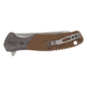 Smith &amp; Wesson Stave Folding Knife, 3.25in, 8Cr13MoV Stainless Steel Blade, 4.4in, Micarta Handle, 1122569