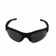 Smith &amp; Wesson Super Cobra Shooting Glasses, Black Rubberized/Smoke, 110169