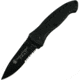 Smith &amp; Wesson SWAT Magic, Medium, Black Handle, Black Blade, ComboEdge SWATMBS