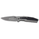 Smith &amp; Wesson SWSA10 Assisted Opening Folding Knives, 3.5 in, 8Cr13MoV Stainless Steel, Plain, Gray/Black, Aluminum Handle, 1084301