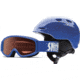 Smith Zoom/Sidekick Youth Combo-Cobalt-Youth Small