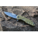 Smiths BattlePlan Folding Knife, 3.35in, 420 Stainless Steel, Black Stonewash, Drop Point Blade, G10 Handle, OD Green, SP-50996