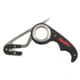 Smiths EdgeSport Folding Gut Hook/Seatbelt Cutter Knife, ABS Handle, Black, SP-51103