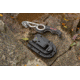 Smiths EdgeSport Folding Gut Hook/Seatbelt Cutter Knife, ABS Handle, Black, SP-51103