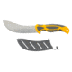 Smiths EdgeSport Skinning Knife, 6in, 400 Stainless Steel, Corrosion-Resistant, Skinner Blade, TPE Handle, Orange/Gray, SP-51060