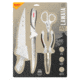 Smiths Lawaia Fishing Tool Combo Kit, 4 Pieces, White, SP-51237