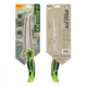 Smiths Mr. Crappie 6 in Curved Slab-Sticker Fillet Knife w/Breathable Sleeve, Green, SP-51208