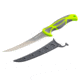 Smiths Mr. Crappie 6 in Curved Slab-Sticker Fillet Knife w/Breathable Sleeve, Green, SP-51208