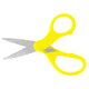 Smiths Mr. Crappie Line Scissors, 3in Length, 12 Pcs, Yellow, SP-51169